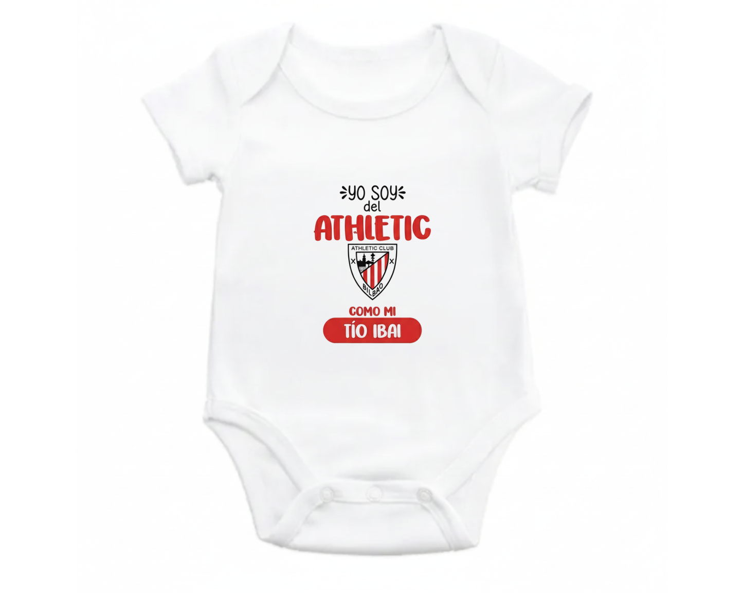 Body Bebé personalizado de Tu Equipo - Manga Corta