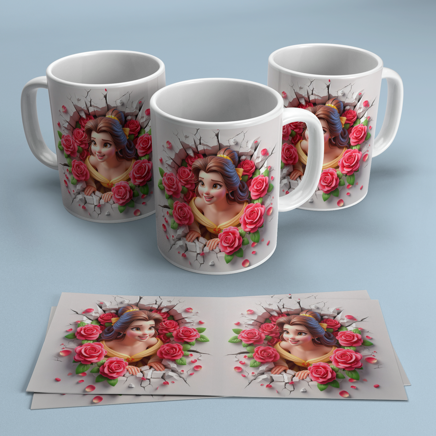 Taza De Bella - La Bella y la Bestia