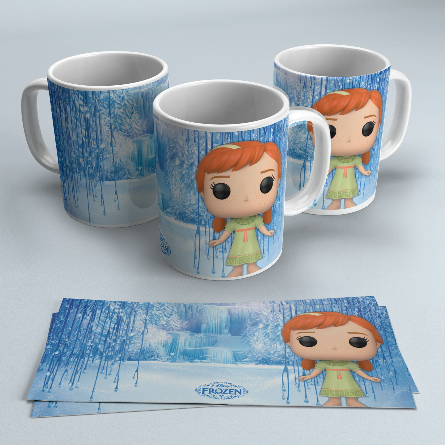 Tazas Frozen: Magia Helada