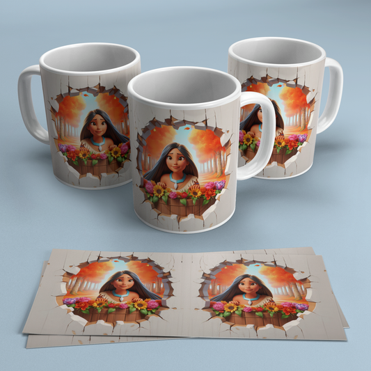 Taza princesa Pocahontas