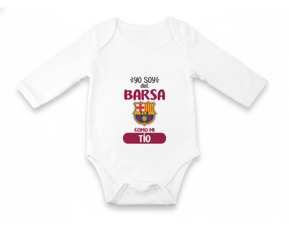 Body Bebé personalizado de Tu Equipo - Manga Larga