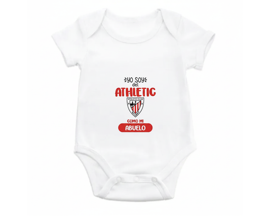 Body Bebé personalizado de Tu Equipo - Manga Corta