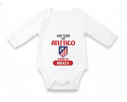 Body Bebé personalizado de Tu Equipo - Manga Larga