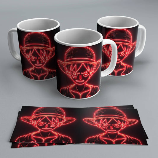 Tazas de One Piece Neón
