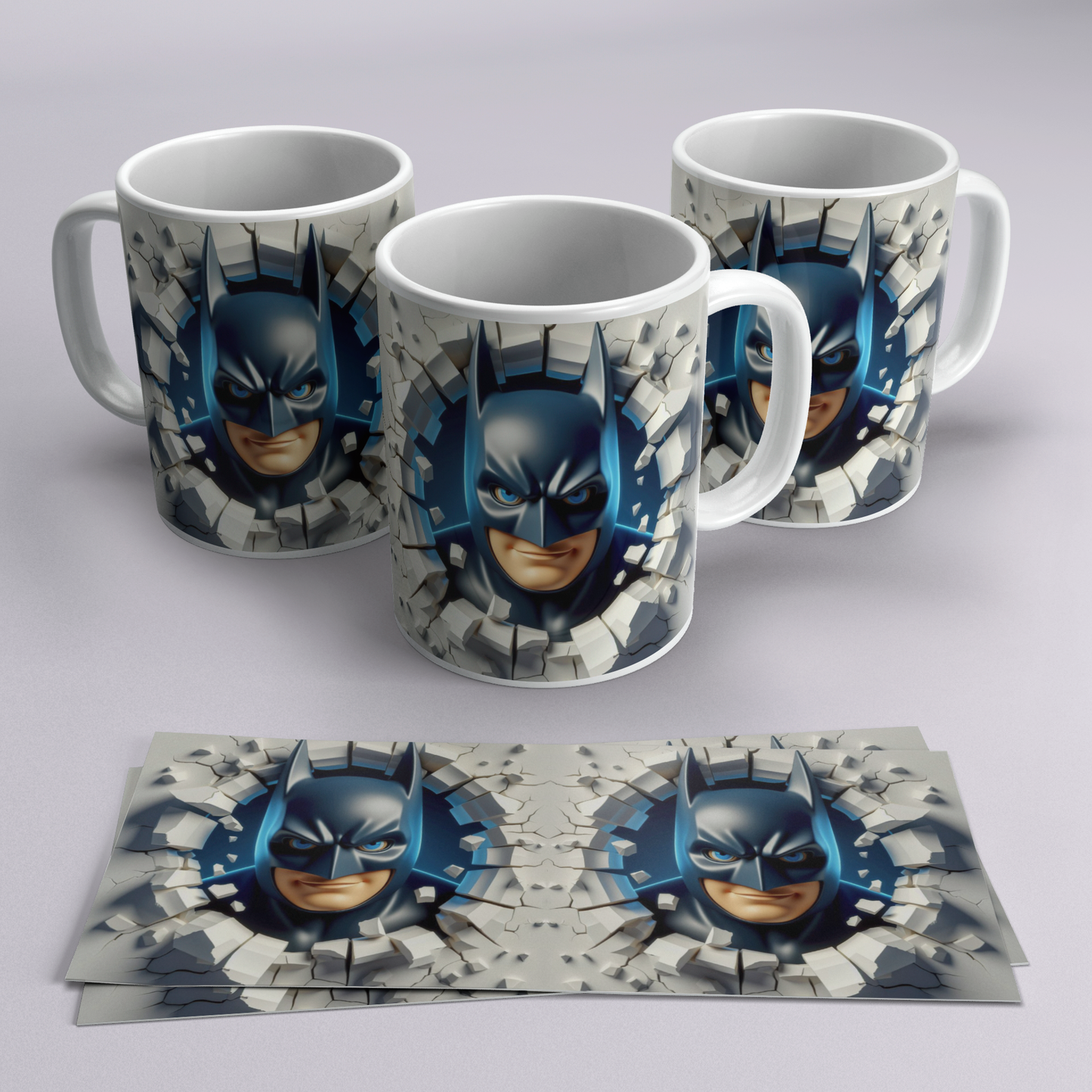 Colección Tazas 3D Efecto Roto | Regalos Frikis Originales
