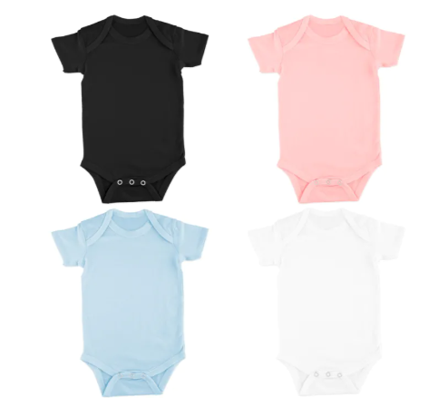 Body Bebé Algodón Manga Corta - Confort Diario