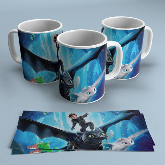 Tazas Cómo Entrenar a Tu Dragón: Magia Dracónica