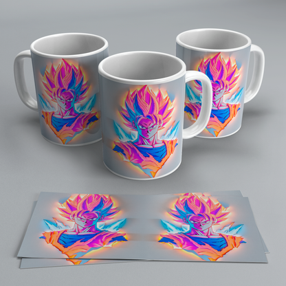 Tazas 3D de Dragon Ball Z | Goku y Vegeta