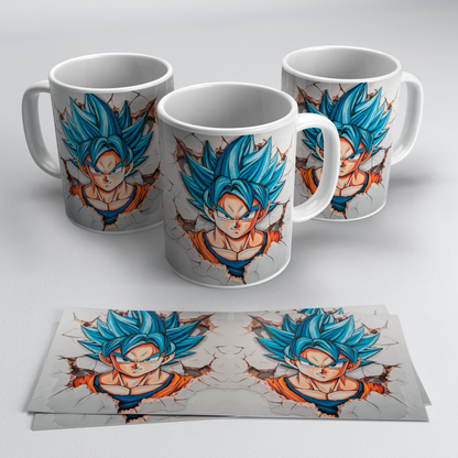 Tazas 3D de Dragon Ball Z | Goku y Vegeta