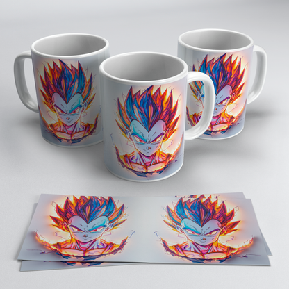 Tazas 3D de Dragon Ball Z | Goku y Vegeta