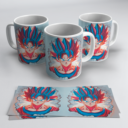 Tazas 3D de Dragon Ball Z | Goku y Vegeta