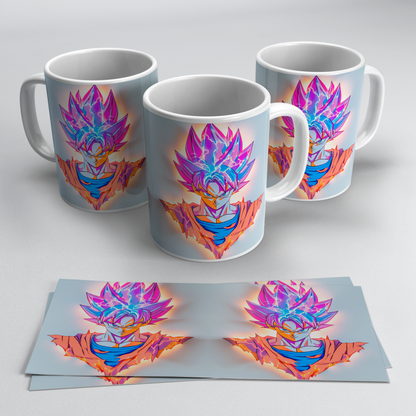 Tazas 3D de Dragon Ball Z | Goku y Vegeta
