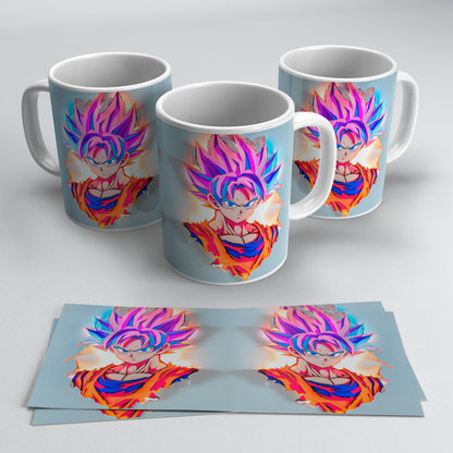 Tazas 3D de Dragon Ball Z | Goku y Vegeta