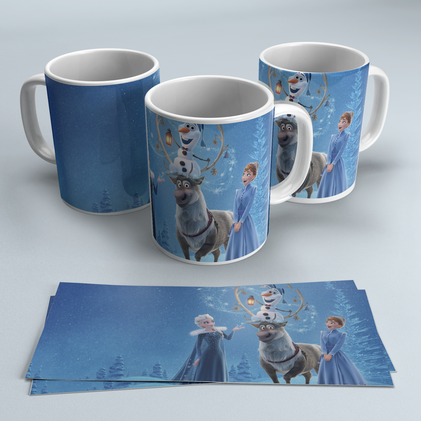 Tazas Frozen: Magia Helada
