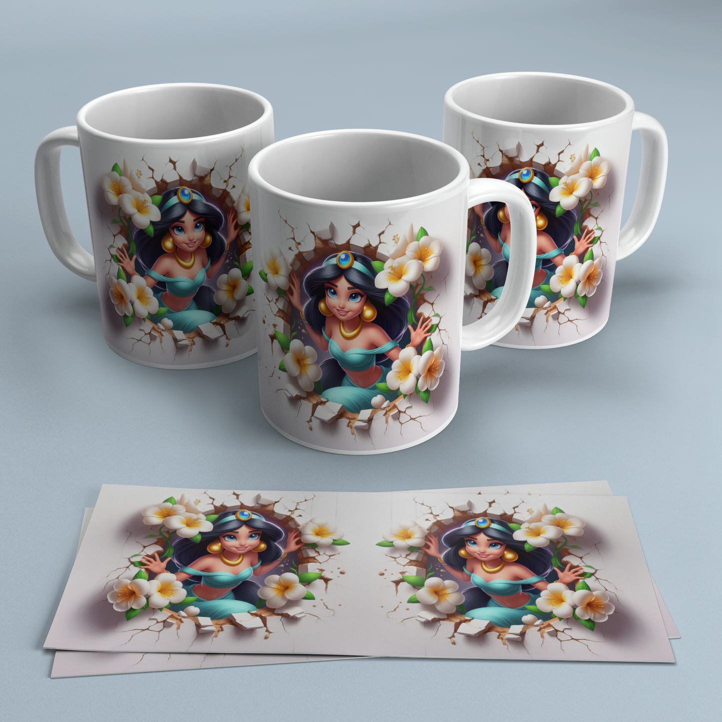 Taza Princesa Jasmine de Aladdín