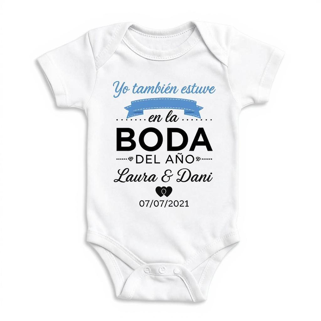 Body Personalizado Bebé - Recuerdo "La Boda del Año"