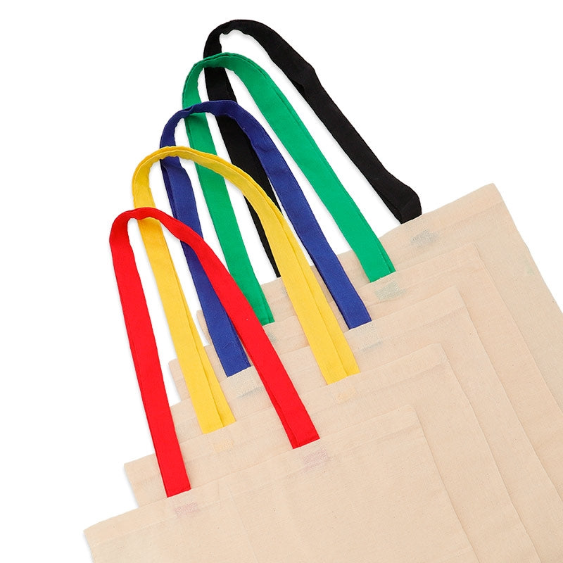 Bolsa Tote Algodón Asas Largas - Ecología y Versatilidad