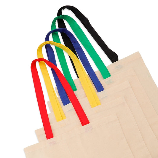 Bolsa Tote Algodón Asas Largas - Ecología y Versatilidad