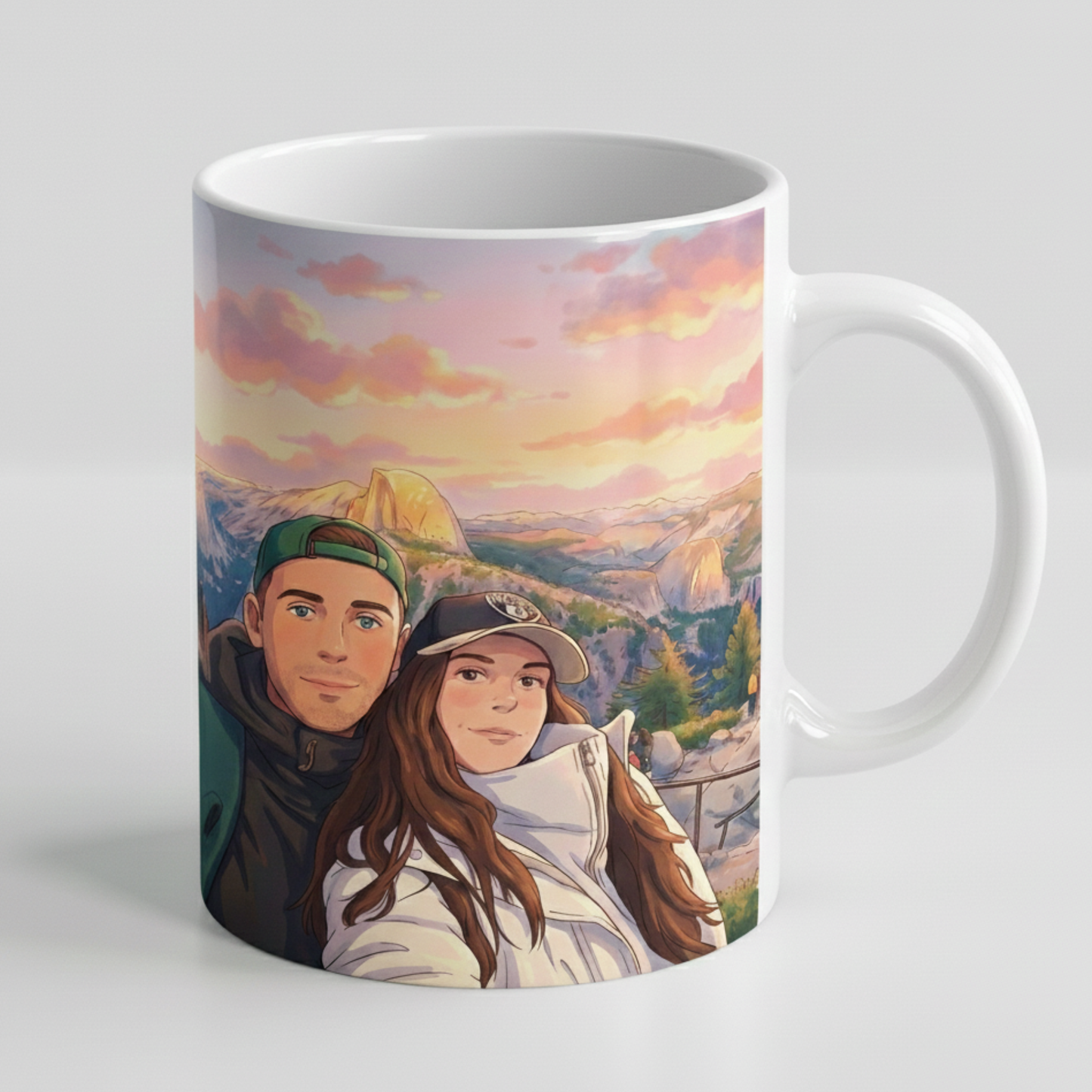 Taza Personalizada - Estilo Ghibli.
