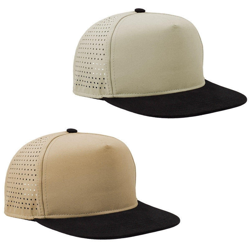 Gorra Bicolor Visera Plana - Estilo Urbano Personalizado